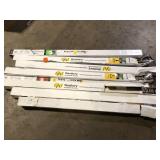 Lot of Tuscany 5 ft. x 36 in. Textured Black Aluminum Rail Kit Level  Customer Returns See Pictures Lot of Tuscany 5 ft. x 36 in. Textured Black Aluminum Rail Kit Level  Customer Returns See Pictures
