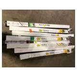Lot of Tuscany 5 ft. x 36 in. Textured Black Aluminum Rail Kit Level  Customer Returns See Pictures Lot of Tuscany 5 ft. x 36 in. Textured Black Aluminum Rail Kit Level  Customer Returns See Pictures