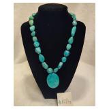 925 Barse Turquoise Pendant Necklace 925 Barse Turquoise Pendant Necklace