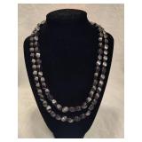 925 Jay King DTR Hematite Double Strand Necklace 925 Jay King DTR Hematite Double Strand Necklace