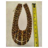 925 Jay King DTR Tiger Eye & Yellow Opal Ten Strand Necklace 925 Jay King DTR Tiger Eye & Yellow Opal Ten Strand Necklace