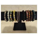 Asst Elastic Beaded Bracelets Asst Elastic Beaded Bracelets
