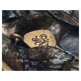 925 Barse Abalone Style Shell Elastic Bracelet & Earring Set 925 Barse Abalone Style Shell Elastic Bracelet & Earring Set