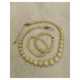 925 Jay King DTR Lemon Chrysoprase Beaded Necklace 925 Jay King DTR Lemon Chrysoprase Beaded Necklace
