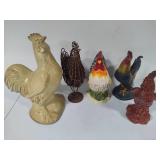 Lot of Assorted Roosters Lot of Assorted Roosters