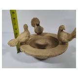Ceramic Table Top Bird Bath Ceramic Table Top Bird Bath