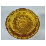 Amber & Amberina Ashtrays Amber & Amberina Ashtrays