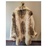 Learsi Faux Leopard Fur Coat (1X) Learsi Faux Leopard Fur Coat (1X)
