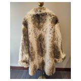 Learsi Faux Leopard Fur Coat (1X) Learsi Faux Leopard Fur Coat (1X)