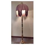 Tassle Shade Floor Lamp w/Iron Base Tassle Shade Floor Lamp w/Iron Base