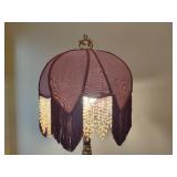 Tassle Shade Floor Lamp w/Iron Base Tassle Shade Floor Lamp w/Iron Base