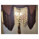 Tassle Shade Floor Lamp w/Iron Base Tassle Shade Floor Lamp w/Iron Base