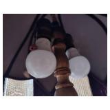 Tassle Shade Floor Lamp w/Iron Base Tassle Shade Floor Lamp w/Iron Base