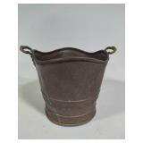 Copper/Brass Coal Scuttle Copper/Brass Coal Scuttle
