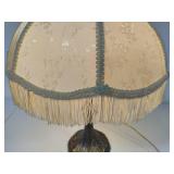 Victorian Style Boudoir Fringed Lamp Victorian Style Boudoir Fringed Lamp