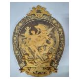Ceramic Cherub Wall Plaque Ceramic Cherub Wall Plaque