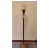 Antique Torchiere Style Floor Lamp Antique Torchiere Style Floor Lamp
