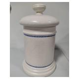 McCoy Pottery Blue Willow Canister w/Lid McCoy Pottery Blue Willow Canister w/Lid