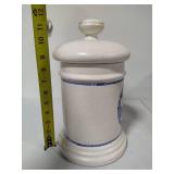 McCoy Pottery Blue Willow Canister w/Lid McCoy Pottery Blue Willow Canister w/Lid