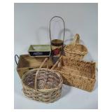 Lot of Asst Boxes & Baskets Lot of Asst Boxes & Baskets