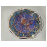 Houze Art Glass Ruffled Plate Houze Art Glass Ruffled Plate