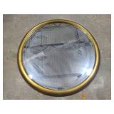 Huge Gold Rimmed Mirror Huge Gold Rimmed Mirror