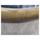Huge Gold Rimmed Mirror Huge Gold Rimmed Mirror