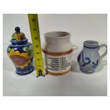 Assorted Canisters, Pitchers & Decor Pieces Assorted Canisters, Pitchers & Decor Pieces