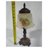 Small Vintage Table Lamp w/Floral Accents Small Vintage Table Lamp w/Floral Accents