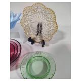 Colorful Small Glassware Lot Colorful Small Glassware Lot