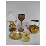 Lot of Brass/Brass Tone Decor Pieces Lot of Brass/Brass Tone Decor Pieces