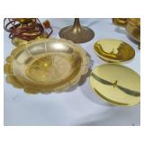 Lot of Brass/Brass Tone Decor Pieces Lot of Brass/Brass Tone Decor Pieces