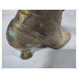Brass Boot & Ceramic Boot Vases Brass Boot & Ceramic Boot Vases