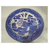 Plate Rack w/Willow Ware & Similar Plate Plate Rack w/Willow Ware & Similar Plate