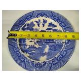 Plate Rack w/Willow Ware & Similar Plate Plate Rack w/Willow Ware & Similar Plate