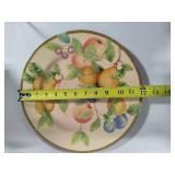 Lot of Assorted Floral Plates/Serving Platters Lot of Assorted Floral Plates/Serving Platters