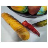 Huge Faux Fruit/Gourd Assortment w/Bowl Huge Faux Fruit/Gourd Assortment w/Bowl