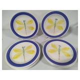Pfaltzgraff Dragonfly Salad Plates (8) Pfaltzgraff Dragonfly Salad Plates (8)