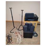 Infinity Speakers, Subwoofer, Speaker Stands & Onkyo Receiver Infinity Speakers, Subwoofer, Speaker Stands & Onkyo Receiver