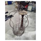 Large Metal Hanging Planter Large Metal Hanging Planter