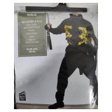 Adult Black Ninja Dragon Costume (XXL) Adult Black Ninja Dragon Costume (XXL)