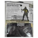 Adult Black Ninja Dragon Costume (XXL) Adult Black Ninja Dragon Costume (XXL)