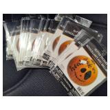 Lot of 25+ Packages of Glitter Pumpkin Stickers Lot of 25+ Packages of Glitter Pumpkin Stickers