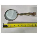 Vintage Magnifying Glass w/Brass Handle Vintage Magnifying Glass w/Brass Handle