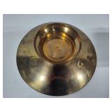 Brass & Enameled Bird Plate Brass & Enameled Bird Plate