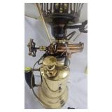 Brass Electric Blow Torch Table Lamp