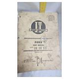 Lot of John Deere and Ford Manuals