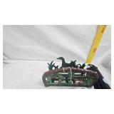 Landers Improved Spring Balanced Scale and Cast Iron Napkin Holder