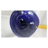 Red Wing Cobalt Blue Pitcher with Floral Pattern, no chips or cracks noticed
