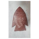 Model M Tractor Model, resin-Decorative Arrowhead made of Pipestone-Pill Box